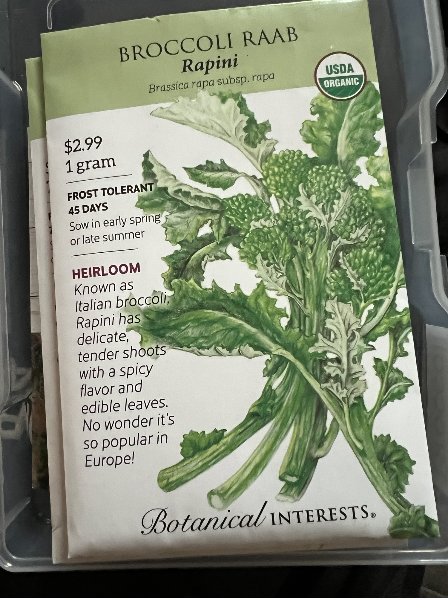 Broccolini (Broccoli Raab)